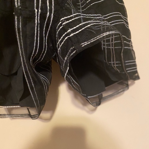 Bcbgeneration black and white striped shorts - Picture 3 of 4